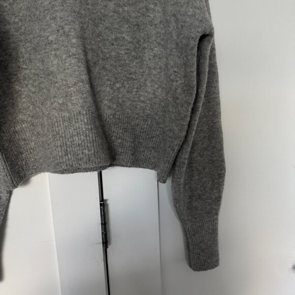 SOLD & other stories Mock Neck Grey Sweater - Picture 5 of 5